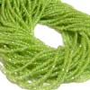 This listing is for the 2 strands of AAA Quality Peridot Micro faceted rondelles in size of 3.5 mm approx.,,Length: 14 inch